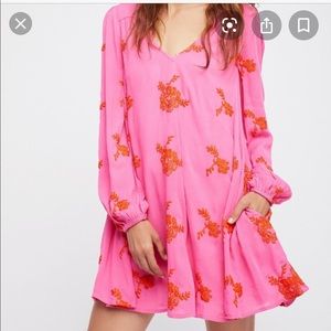 Austin Embroidered Mini Dress - Free People